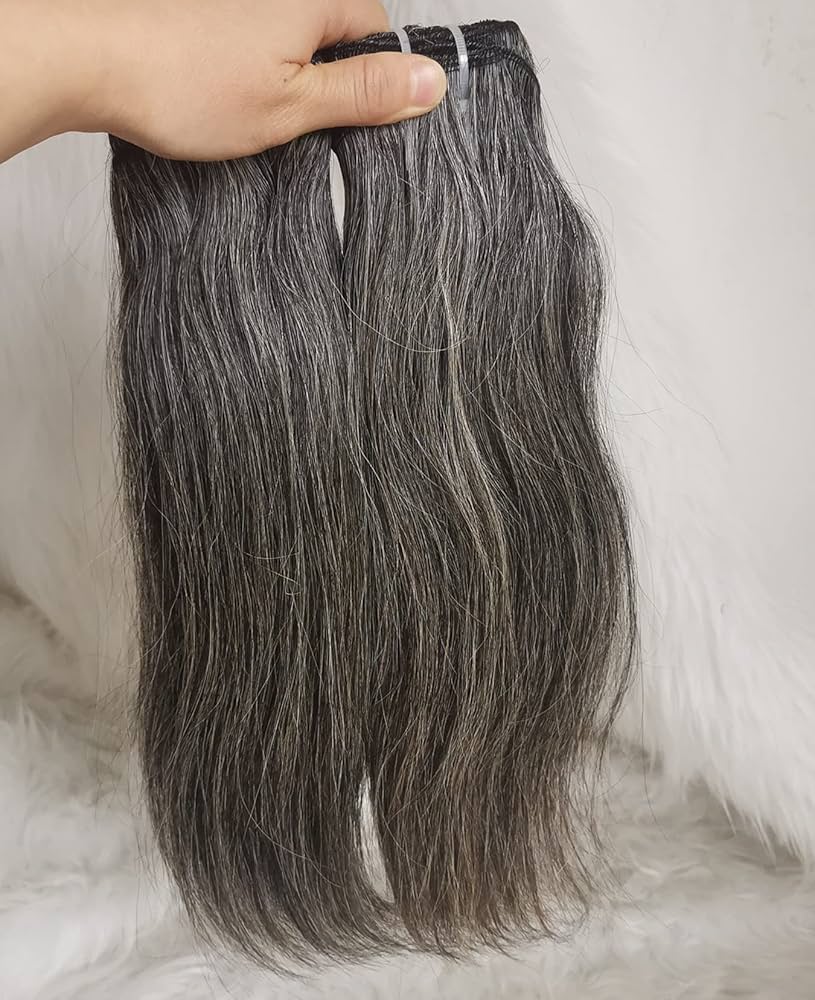 Grey Bulk Human Hair